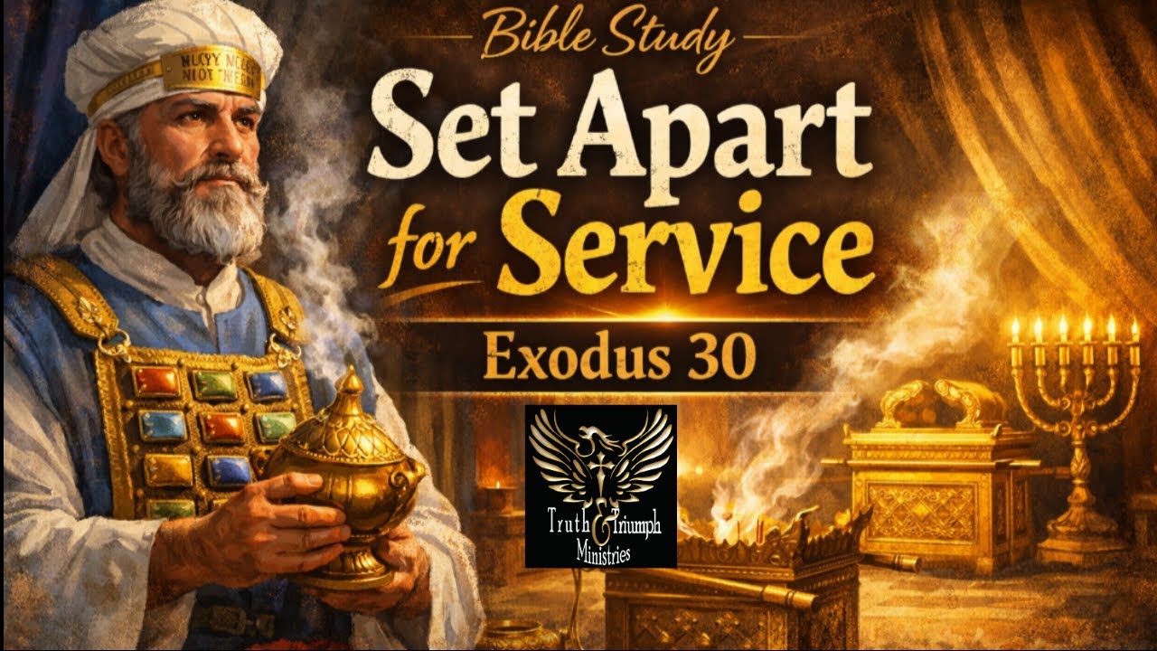 Bible Study: Set Apart for Service. Exodus 30