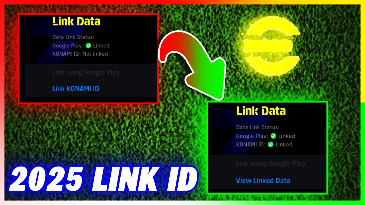 HOW TO LINK KONAMI ID Efootball 2025!