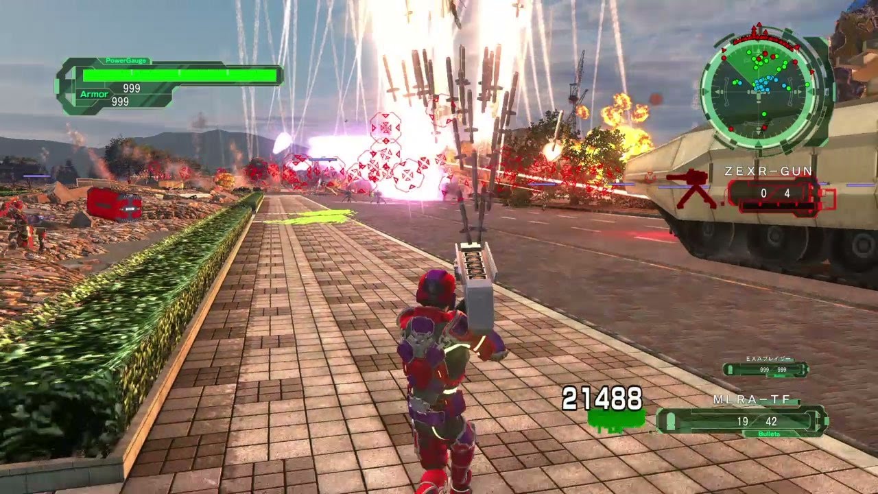 EDF 6 M135 Still Not stellar for a Barga Who? run, but Better Ranger Inferno ( Earth Defense Force )