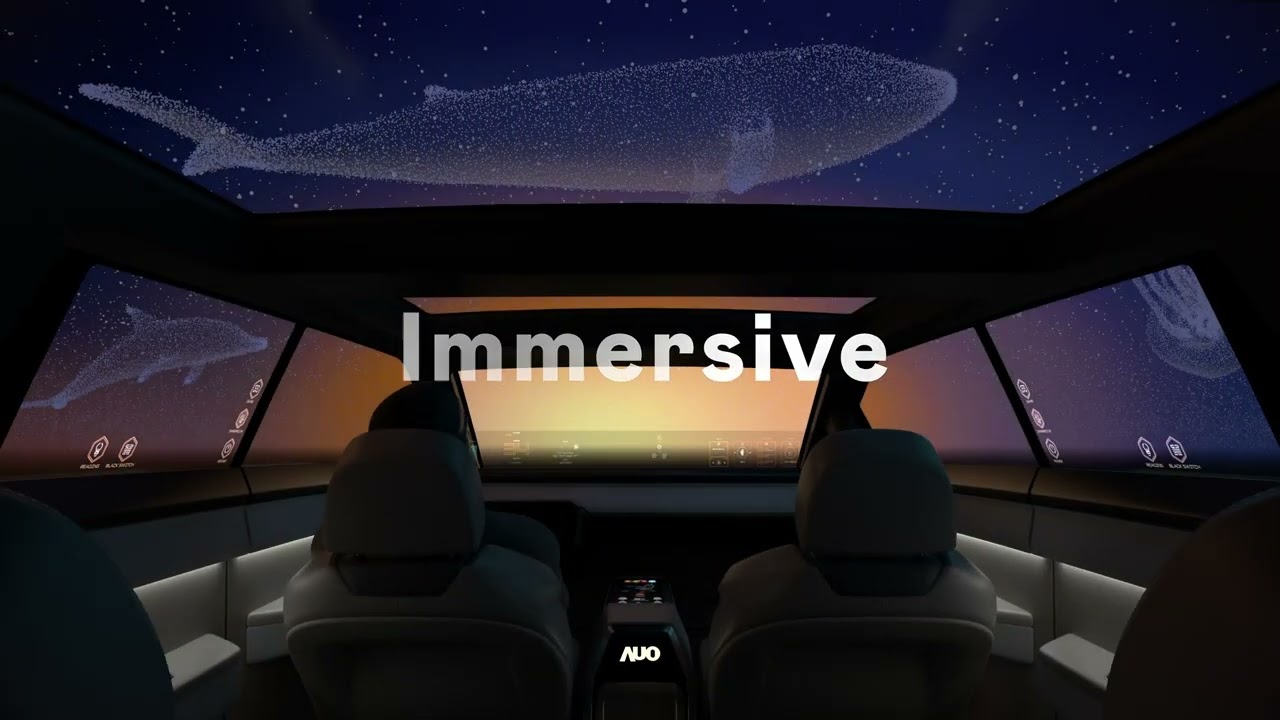 AUO Smart Cockpit 2025 I Redefining Smart Mobility