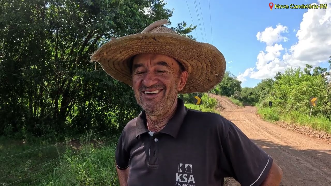 Lá fomos para o interior!! Veja...
