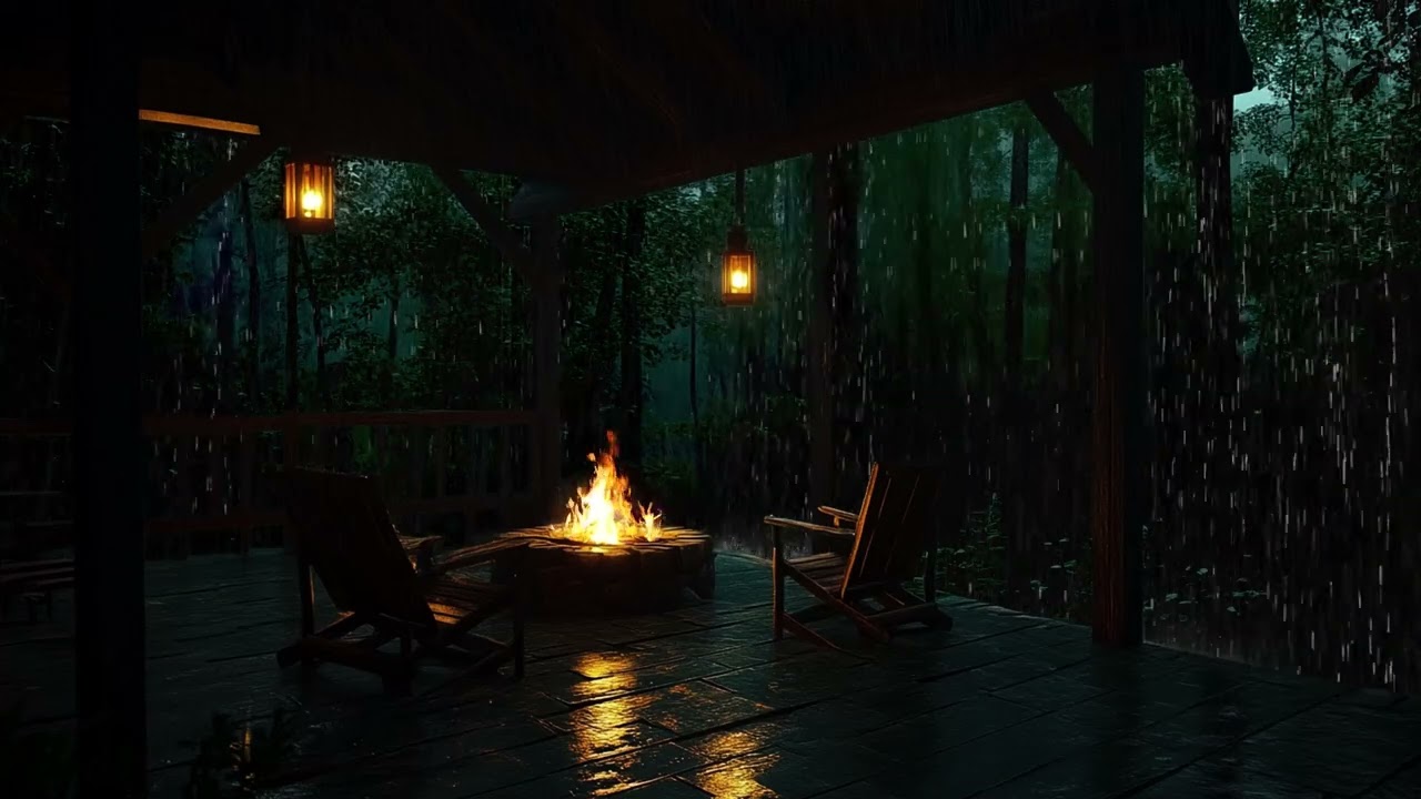 Thunderstorm Retreat in Wild Nature | Gentle Audio Therapy for Mental Clarity