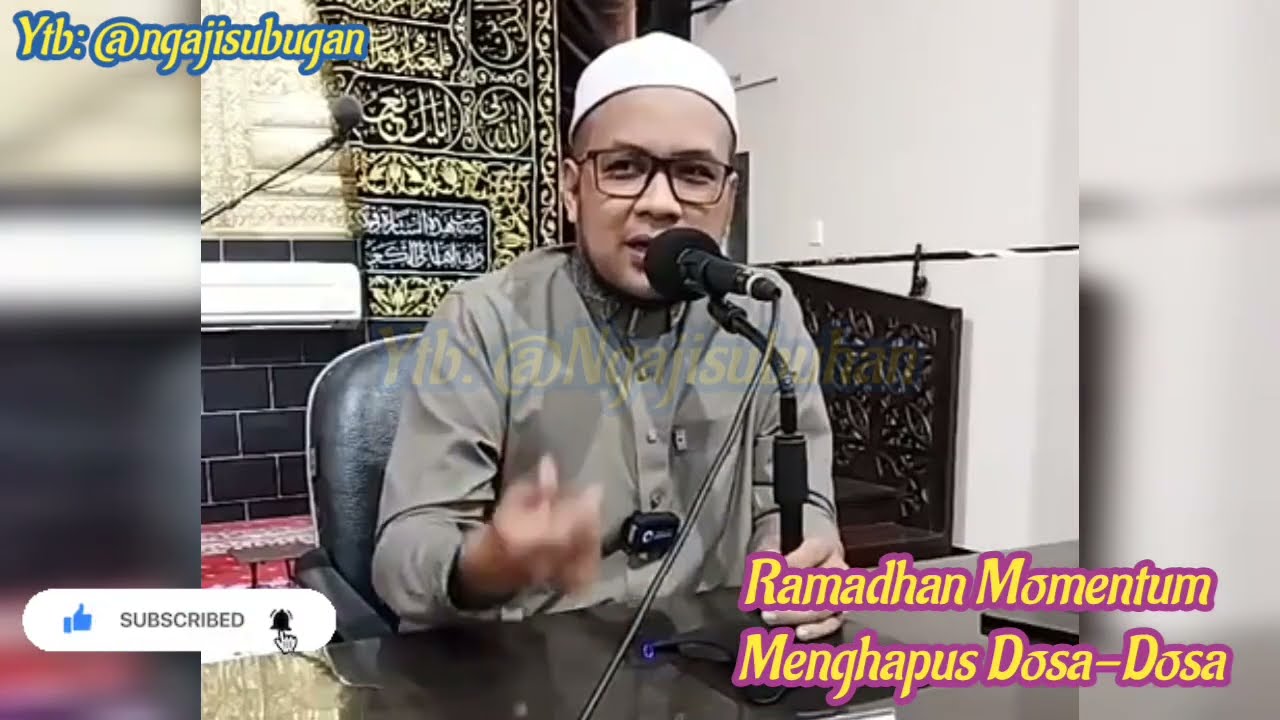 Ramadhan Momentum Menghapus Dosa-dosa #luqmanulhakim