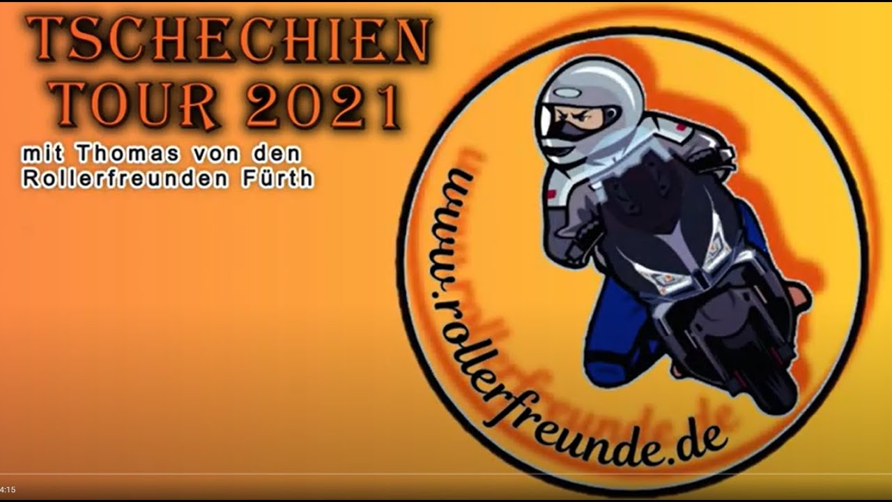 Tag1 + 2 der CZ-Tour 2021. Zwei Rollerfreunde auf Vorkommando für die CZ-Tour 2022