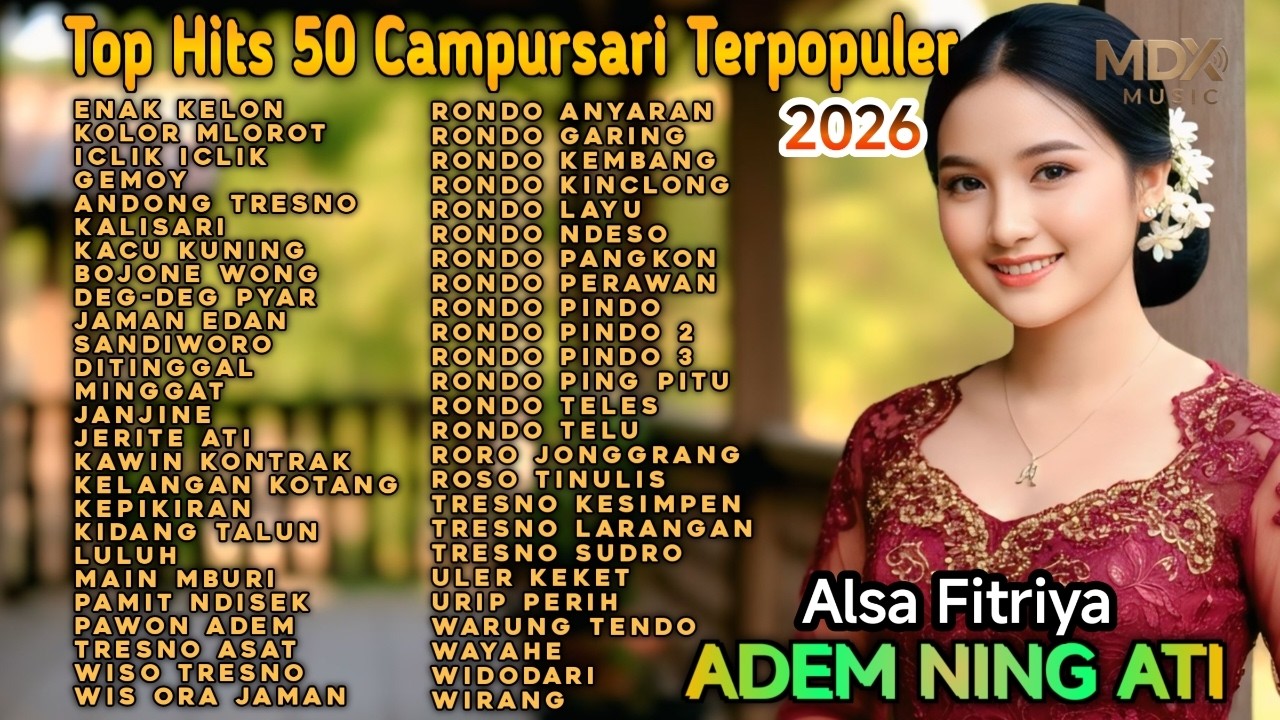 🔴 LIVE - SEMALAM SUNTUK KONCO TAKBIRAN, TOP HITS LAGU CAMPURSARI SPECIAL HARI RAYA TERBARU 2026