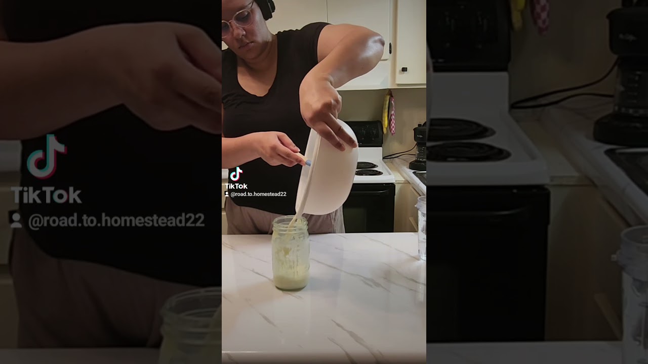 have you tried making homemade butter before? make this with no equipment! 🐮🧈👩🏾‍🍳 