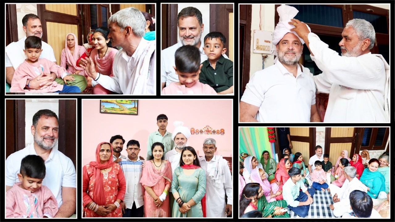 गरीब किसान की बेटी की शादी में पहुंचे राहुल गांधी का ये अंदाज Viral हो गया! | Rahul Gandhi | Haryana