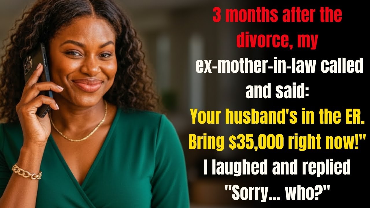 My Ex-MIL Demanded Money For My Hospitalized Husband. My Choice Shocked Her.