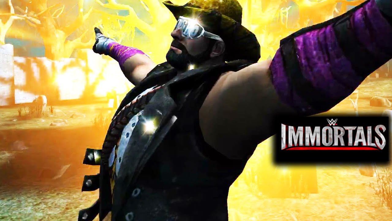 WWE Immortals - Renegade MACHO MAN Gold Super Move Attacks