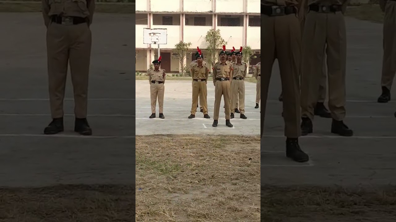 #ncc_army  # rifledrill 🥷🥷🗣️