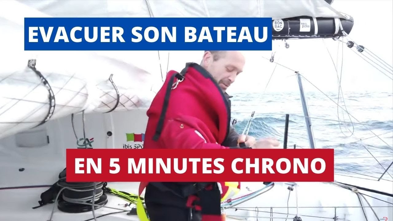 Survie en mer: abandonner un voilier qui coule en 5 minutes chrono