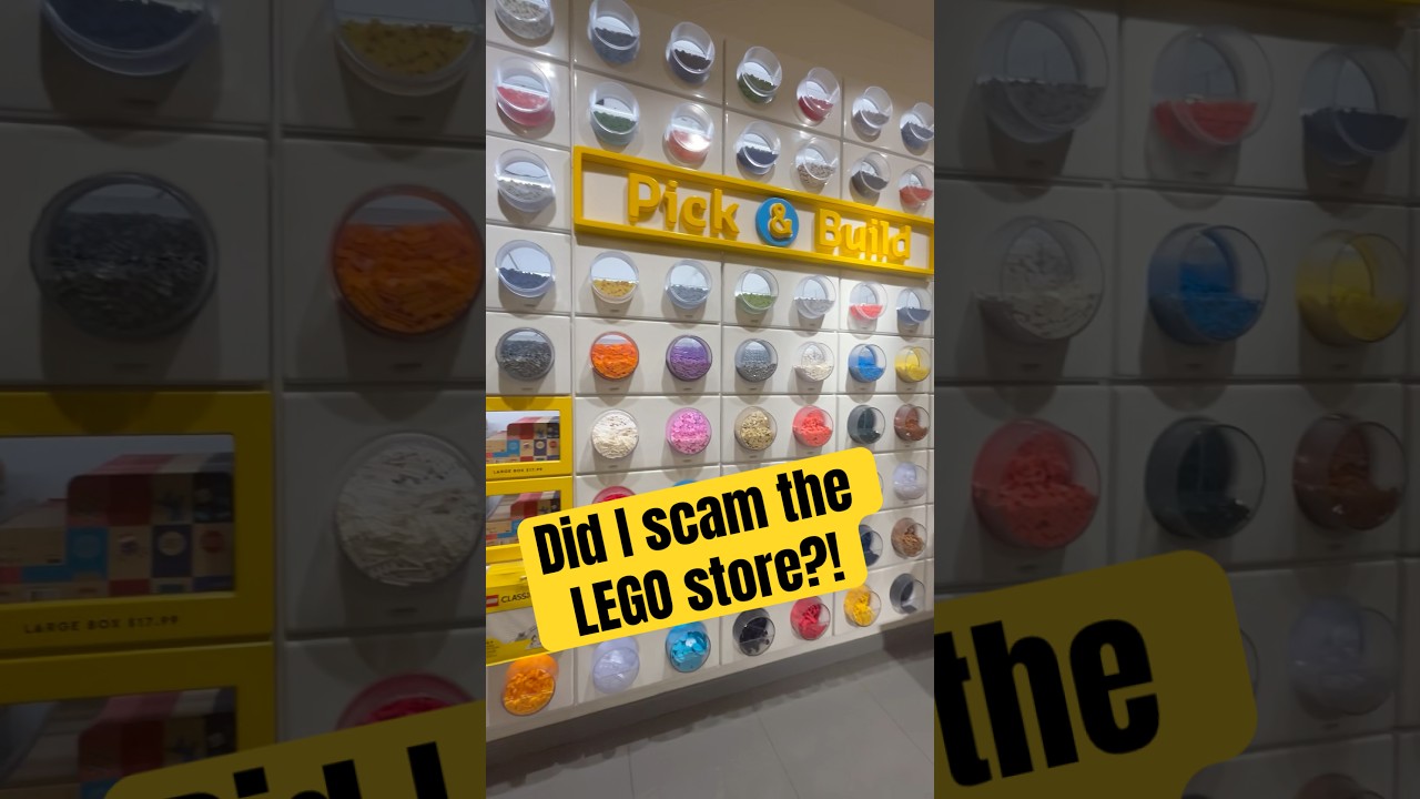 I think I hacked the LEGO store, again?😅 #LEGO