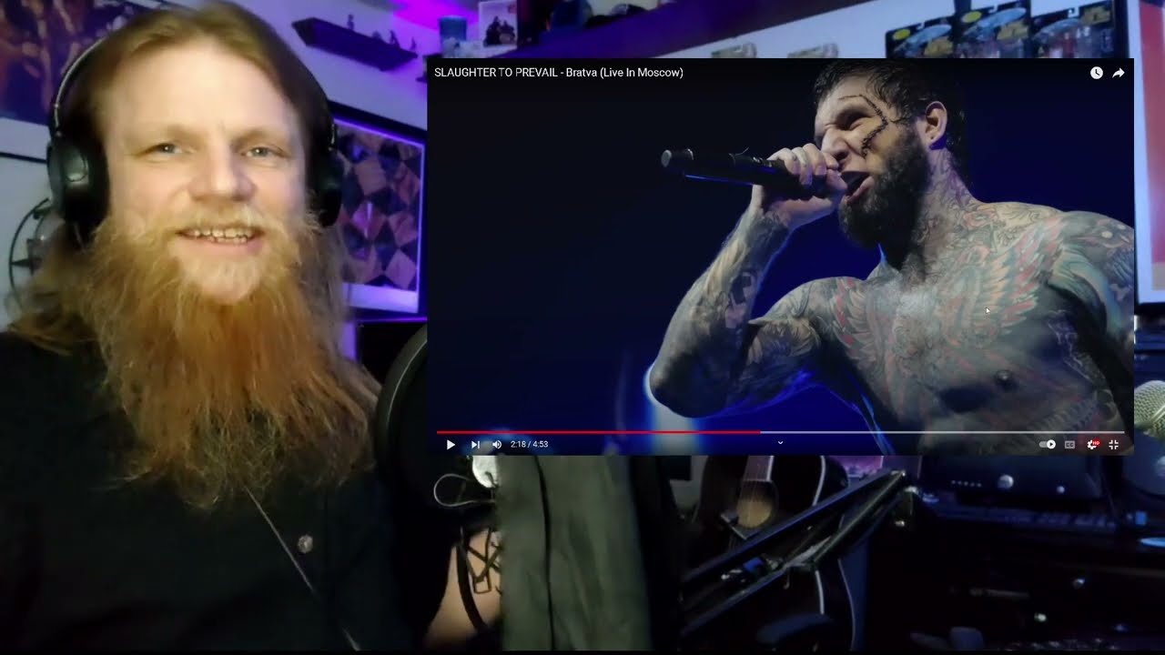 SLAUGHTER TO PREVAIL -  Bratva REACTION | Metal Head DJ Reacts