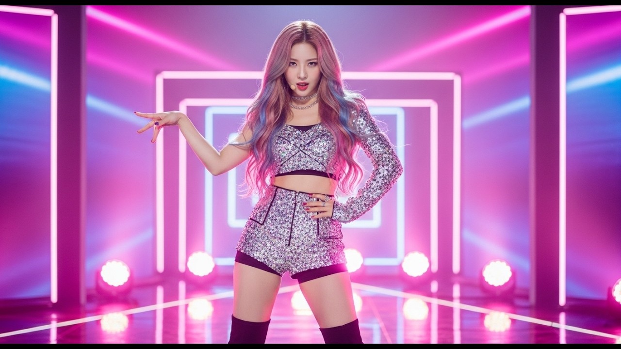 CHERRY BEAT – Fall In Love | Energetic K-Pop Girl Group Song (128 BPM)