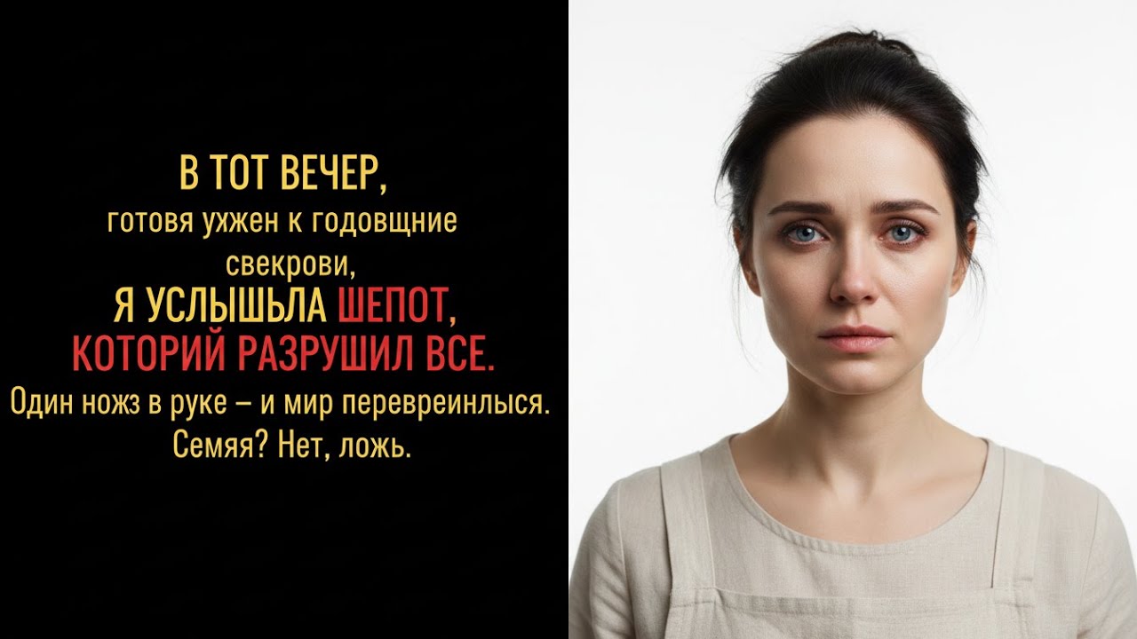 ГОТОВЯ УЖИН К ЮБИЛЕЮ СВЁКРОВ, Я УСЛЫШАЛА РАЗГОВОР, КОТОРЫЙ РАЗРУШИЛ НАШ БРАК