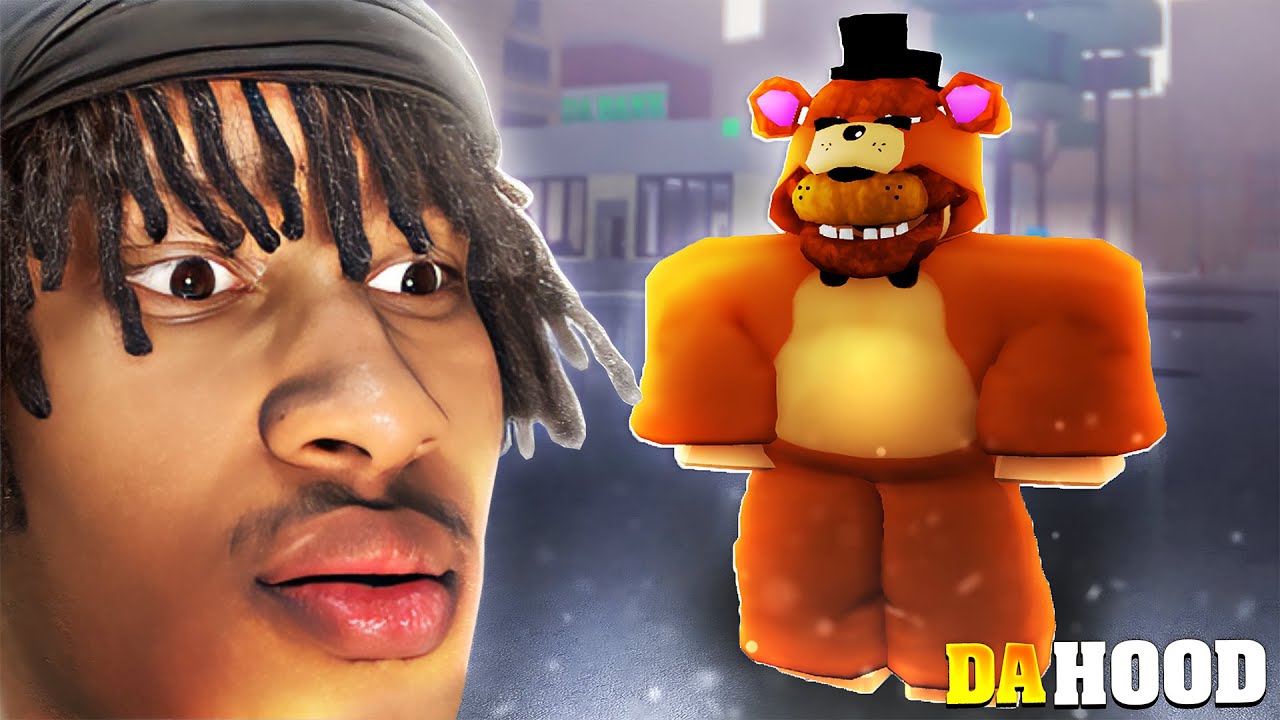 Так я стал Фредди Фазбером в Roblox Da Hood...