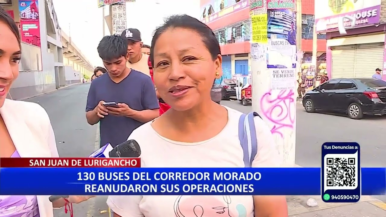 Buses y c&uacute;sters sin autorizaci&oacute;n contin&uacute;an en rutas del Corredor Morado