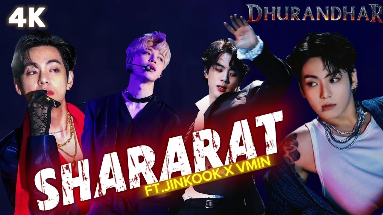 Shararat~FT.JINKOOK X VMIN🥵🔥|| Requested Fmv || Trending song || Hindi song || Viral song