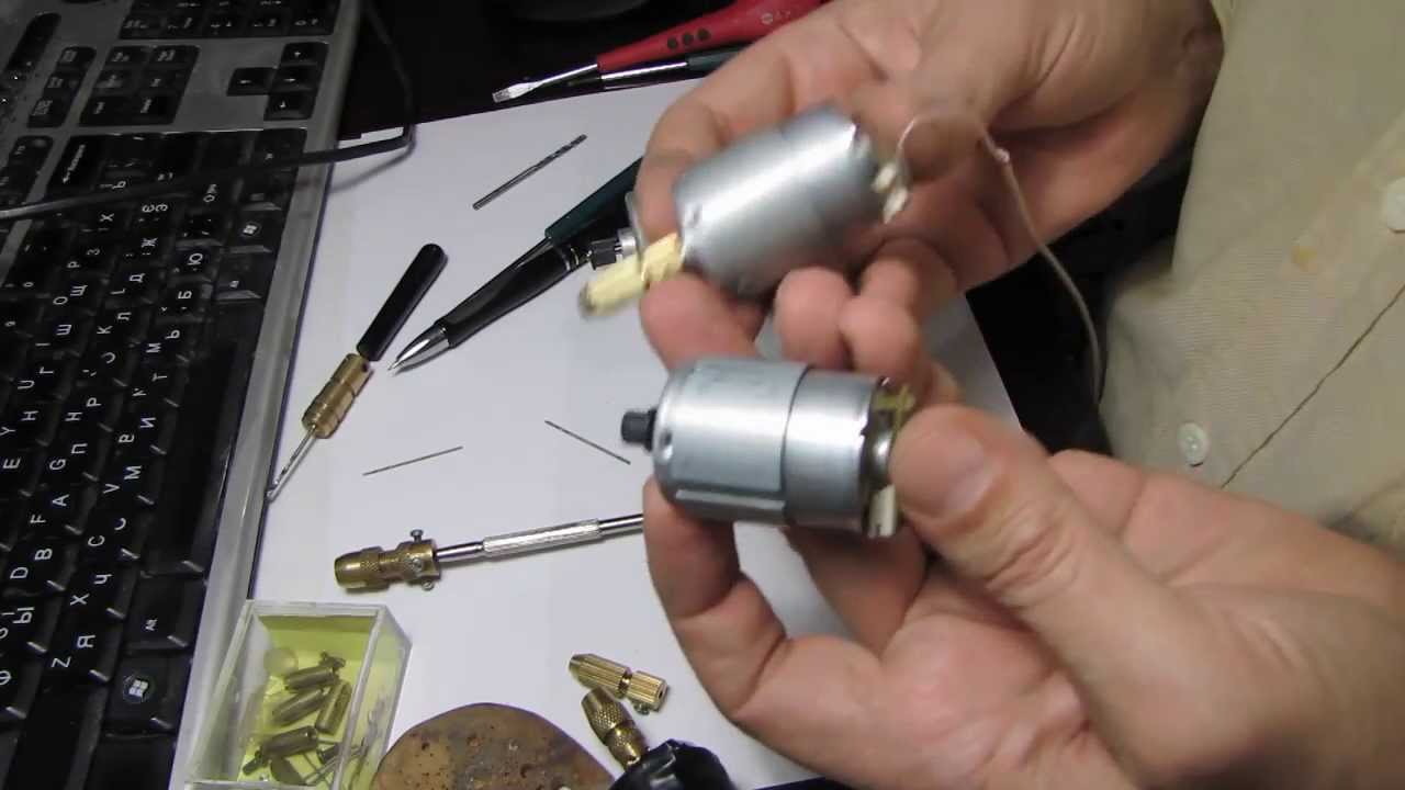 Обзор цанговых патрончиков и моторчик для сверлилки