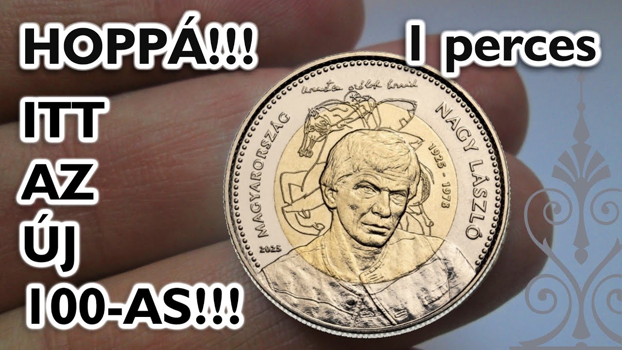 Hoppá!! Itt az új Nagy László forgalmi emlék 100-as! - 