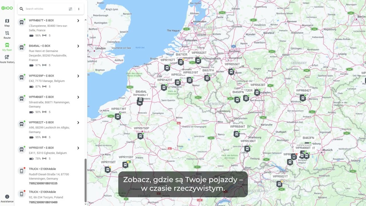 Planuj trasy z Locator PRO