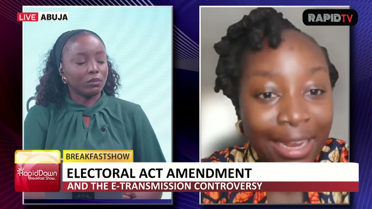 ELECTORAL ACT AMENDMENT & THE E-TRANSMISSION CONTROVERSY