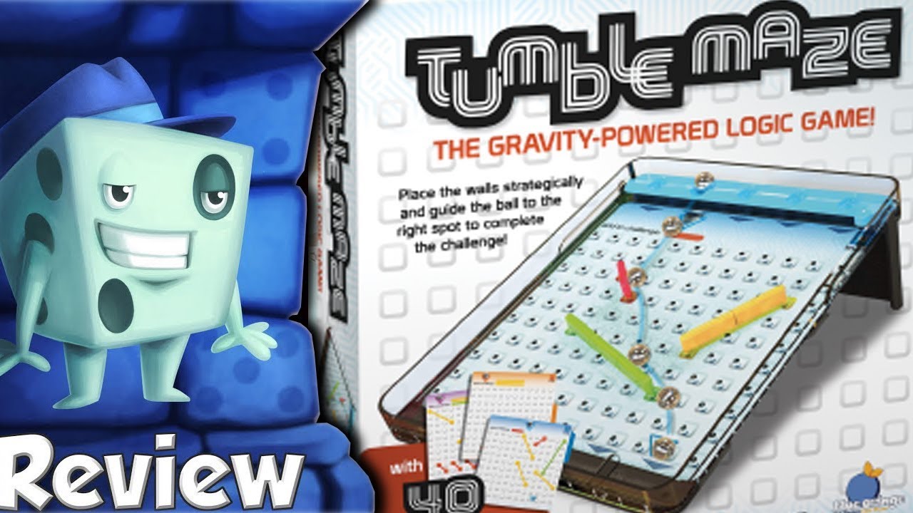 Tumble Maze Review - with Tom Vasel