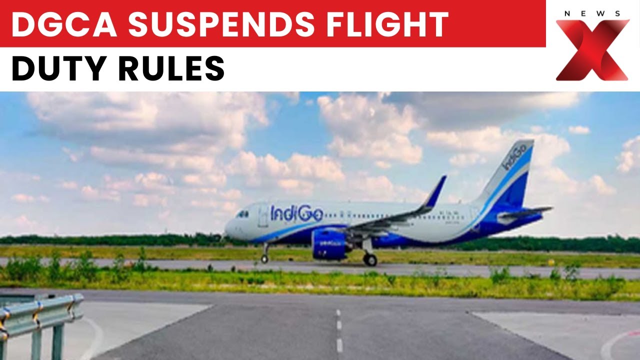 Indigo Crisis: DGCA Orders Suspended, Flights Cancelled At Ahmedabad Airport | NewsX