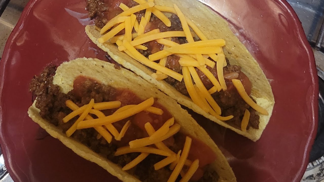 1/9/26:  Meat and Cheese Tacos 