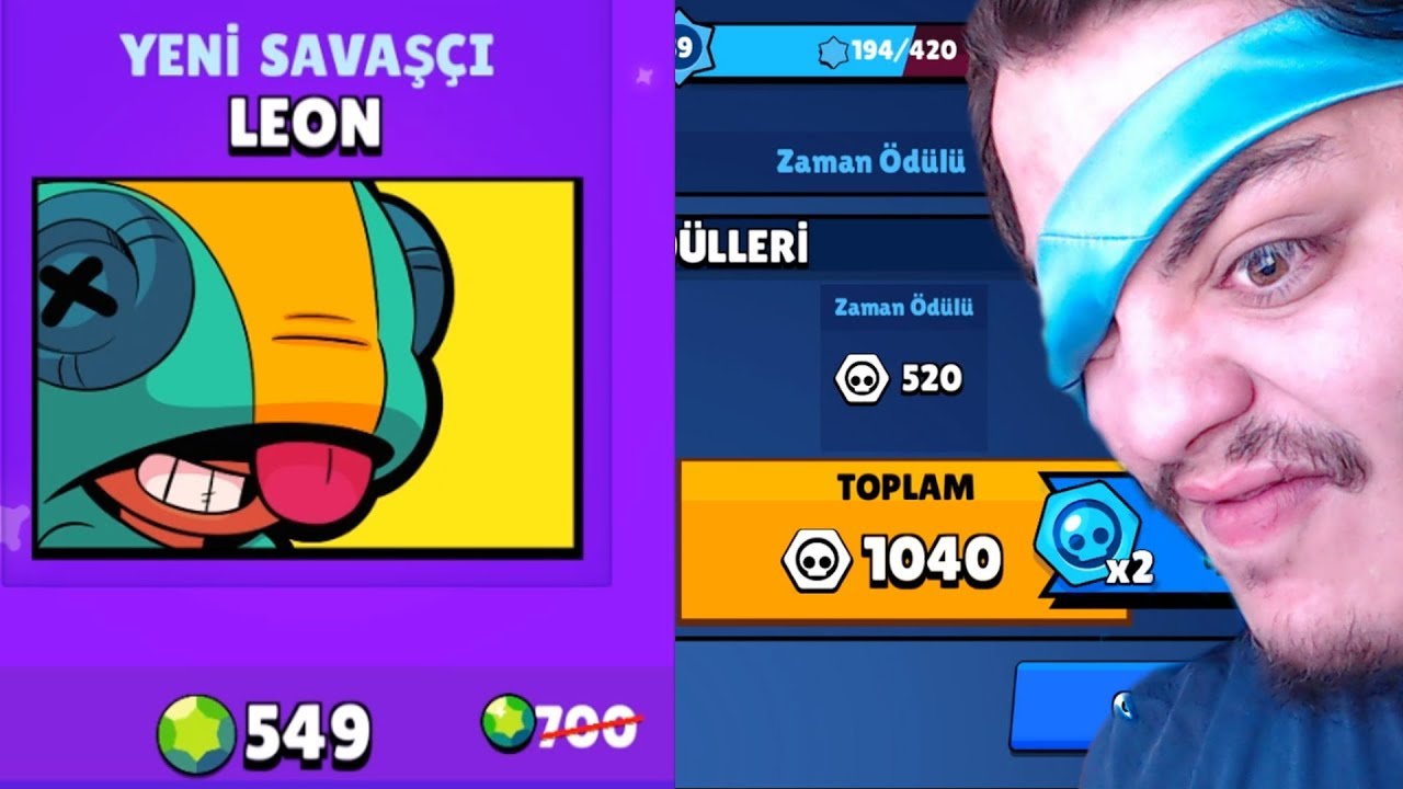 270 TL'lik EFSANEVİ SAVAŞÇIM LEON Brawl Stars