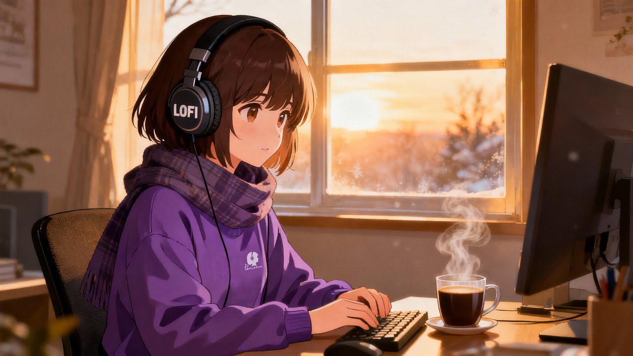 Soft Morning Lofi ☀️ Cozy Study Beats for a Calm & Focused Start