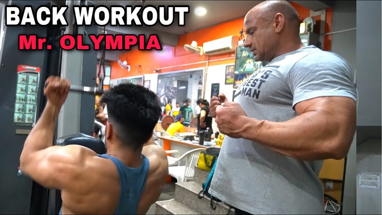 BIG BACK WORKOUT WITH MR. OLYMPIA GURUJI| REVERSE↩️ UR SCHEDULE😳