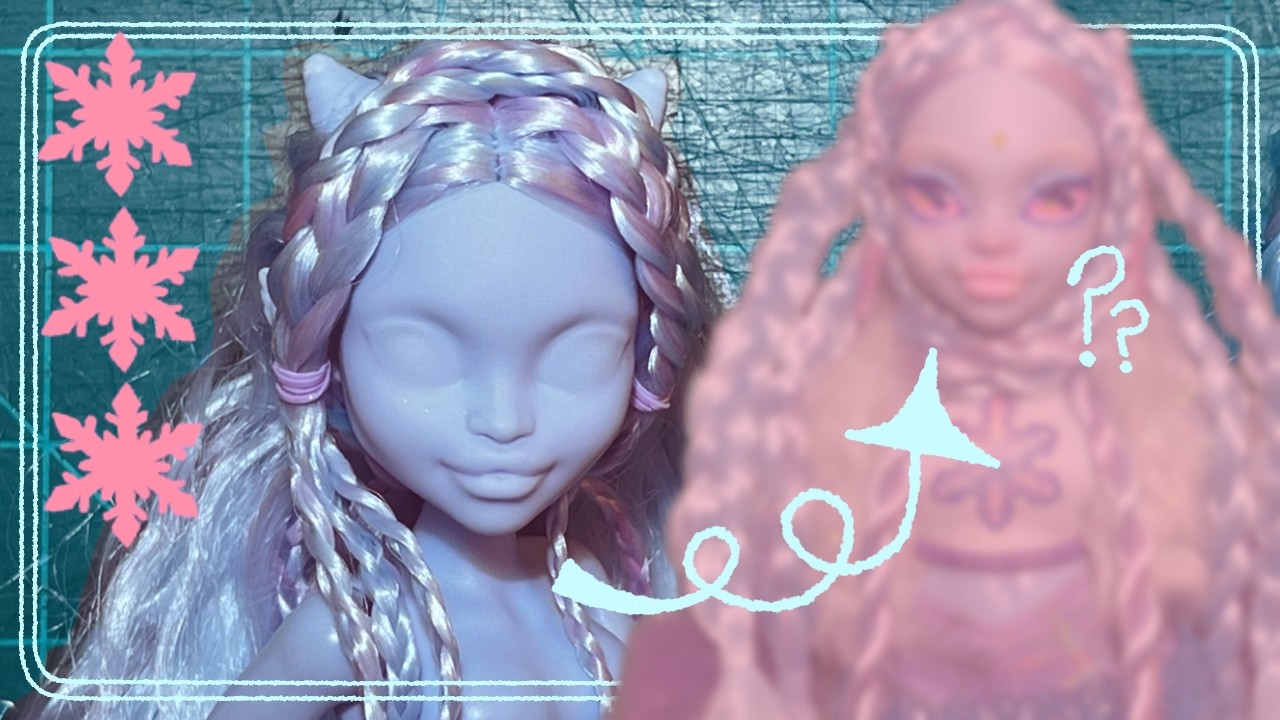 monster high gen 3 abbey bominable repaint