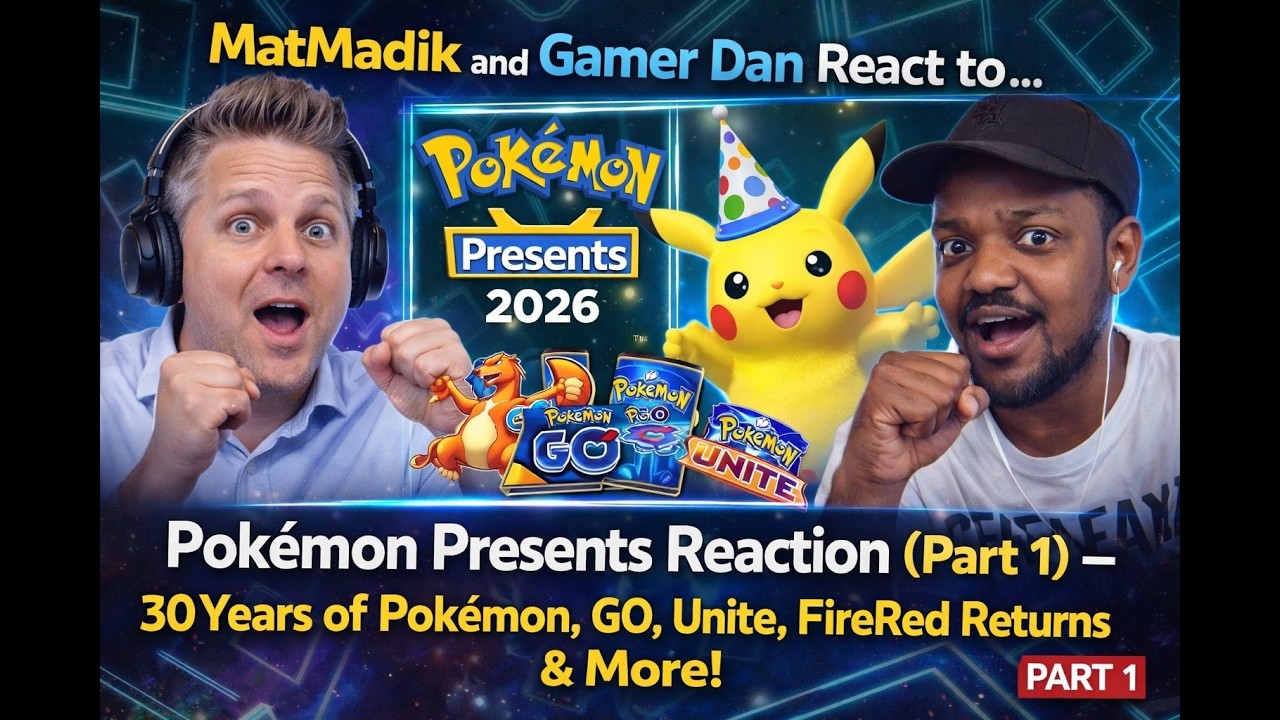Реакция на Pokémon Presents (Часть 2) – 30 лет Pokémon, GO, Unite, возвращение FireRed и многое д...