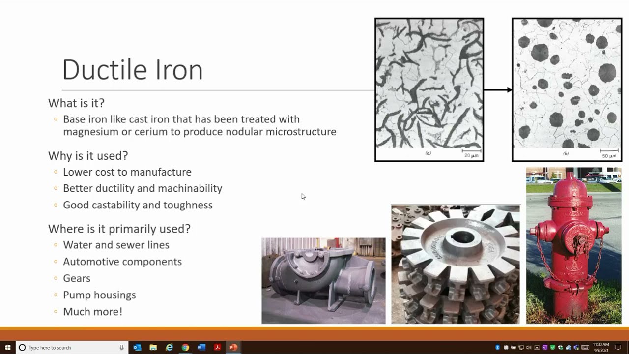 FEF Mattie LaPrade- Ductile Iron Manufacturing