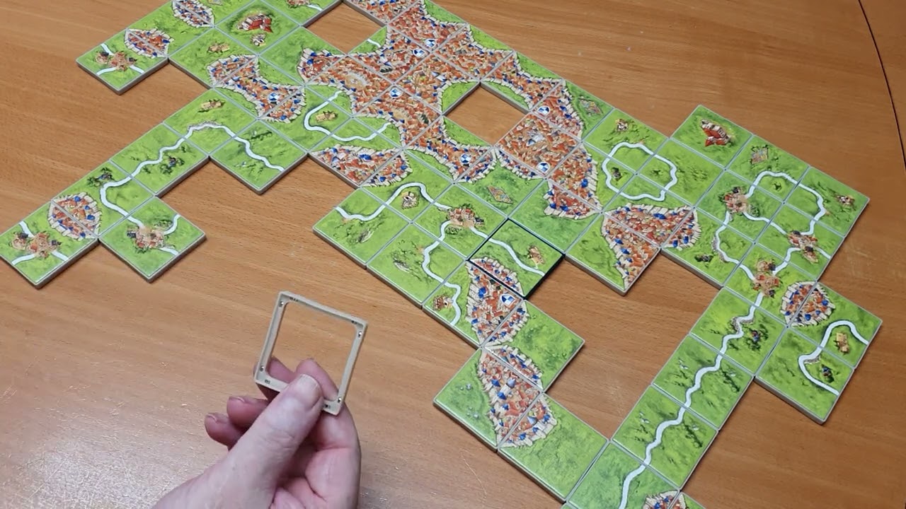 Magnetic Carcassonne Tile Holders - Version 2