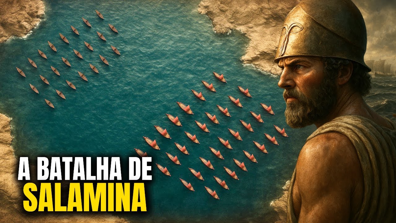 Como 300 Navios Gregos Derrotaram 1200 Navios Persas? A Maior Batalha Naval da Hist&oacute;ria Antiga!
