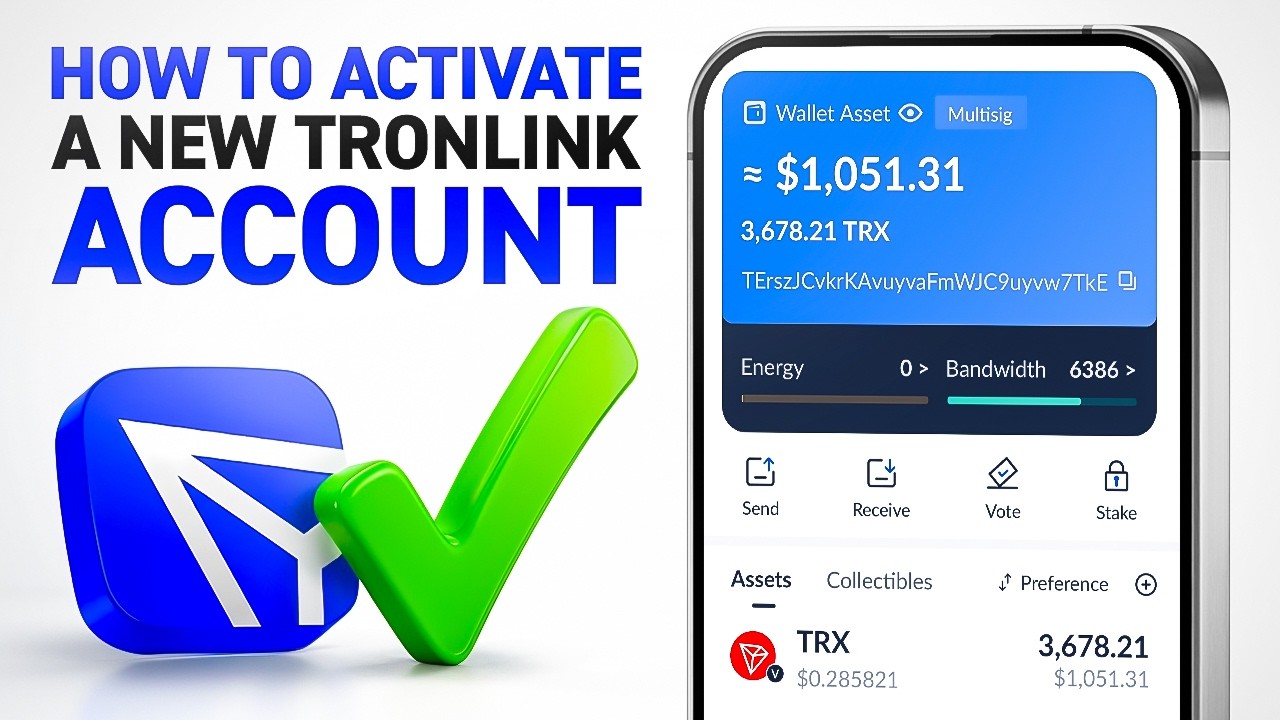 How to Activate a New TronLink Wallet Account (Step by Step)