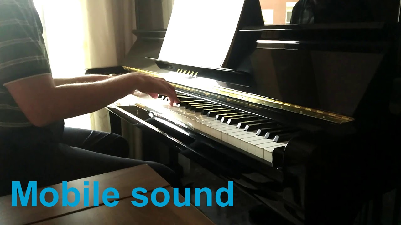 Comparing piano sound recording with Roland R07 vs Mobile