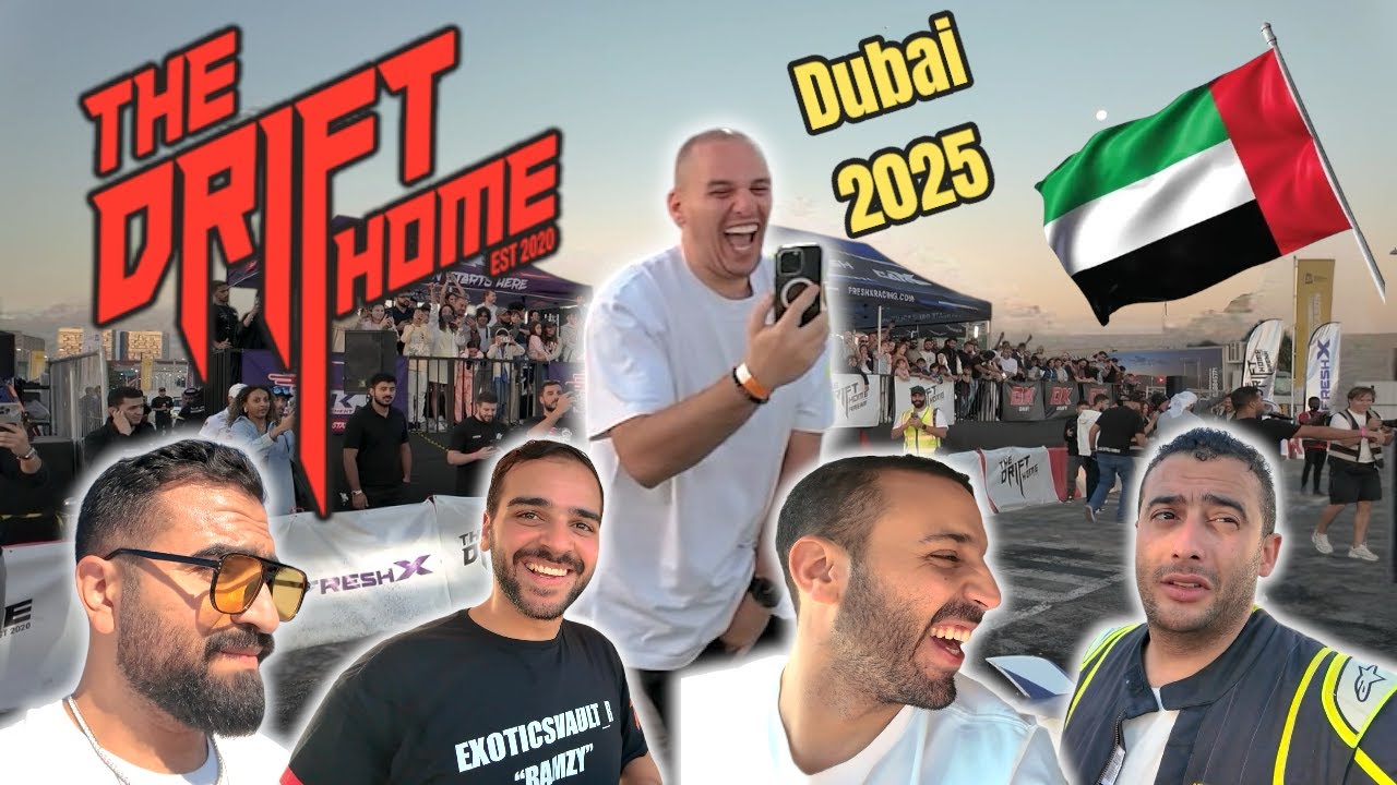 الحكاية قلبت جد !! ... ومفآجأآآت ... والمركز الرابع :) .... Dubai the drift home