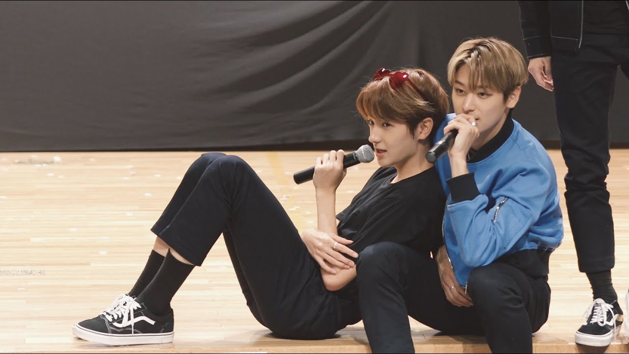 190830 THE BOYZ(더보이즈) 현재(HYUNJAE) - Q & A (17min.) /  BEATROAD Fansign event