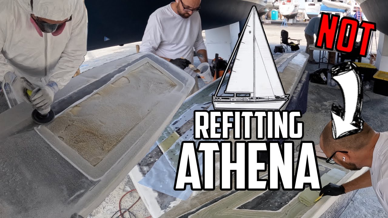 Sail Life - Rebuilding the keel of a 44ft catamaran