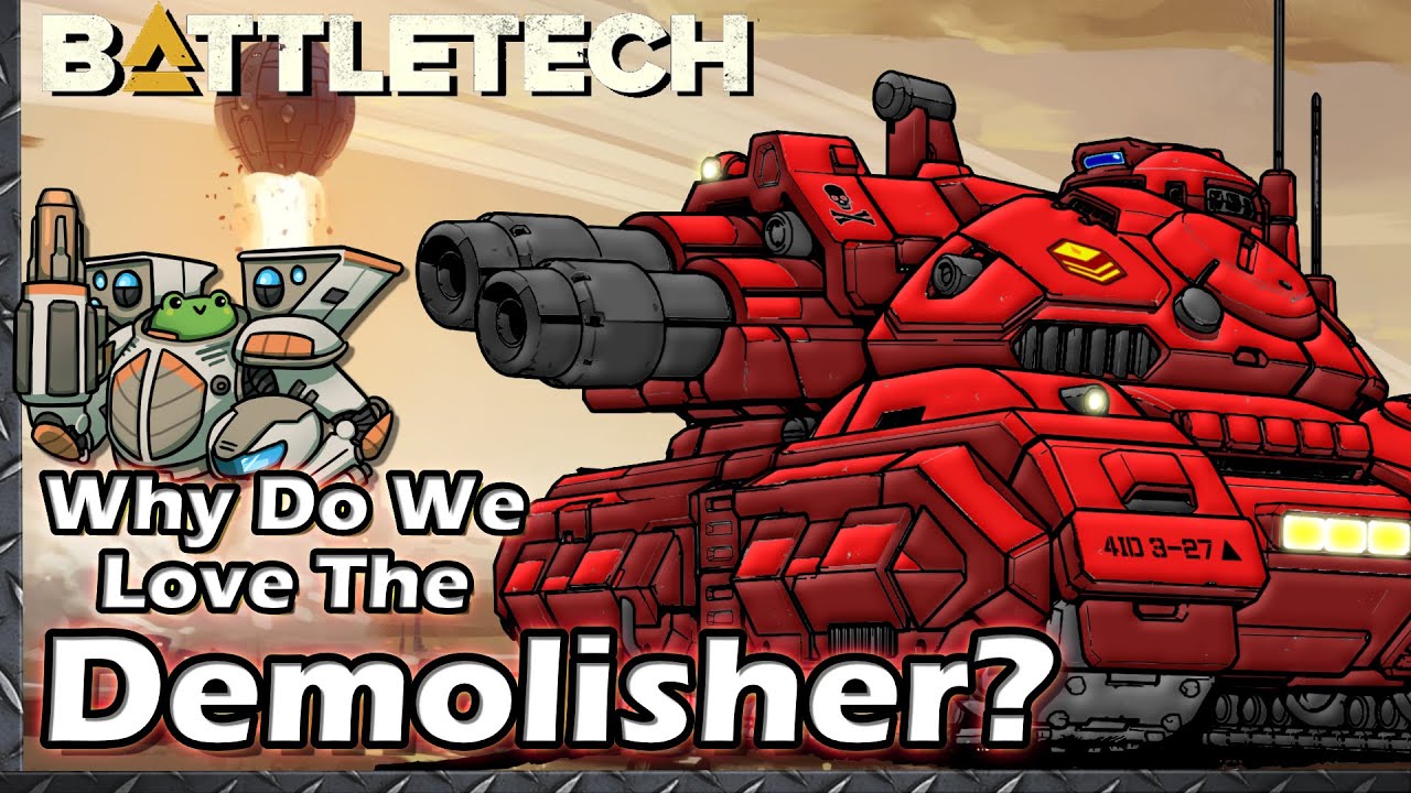 Why Do We Love The Demolisher Heavy Battle Tank?  #BattleTech Lore / History