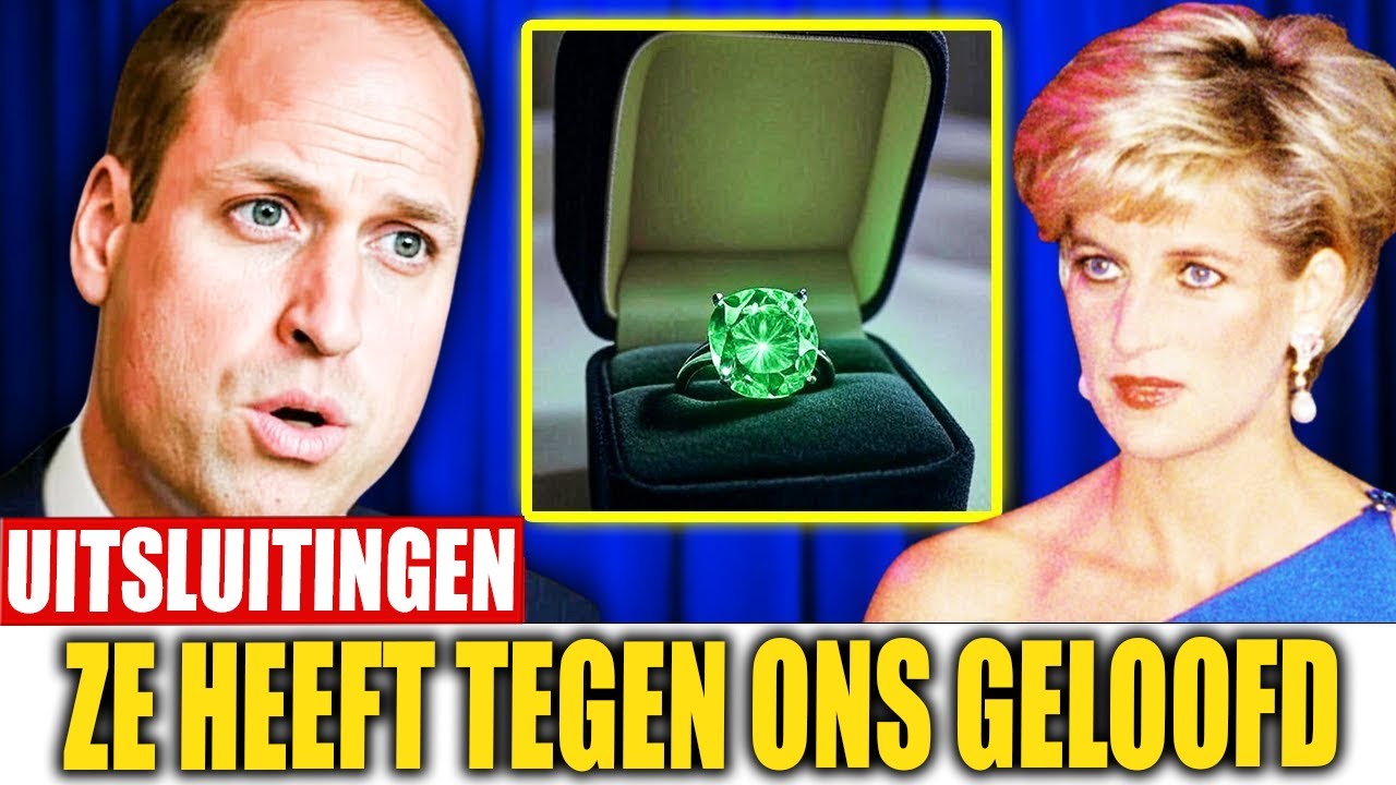 Wat Prins William Vond in Diana’s Sieradendoos Bracht Hem in Tranen!