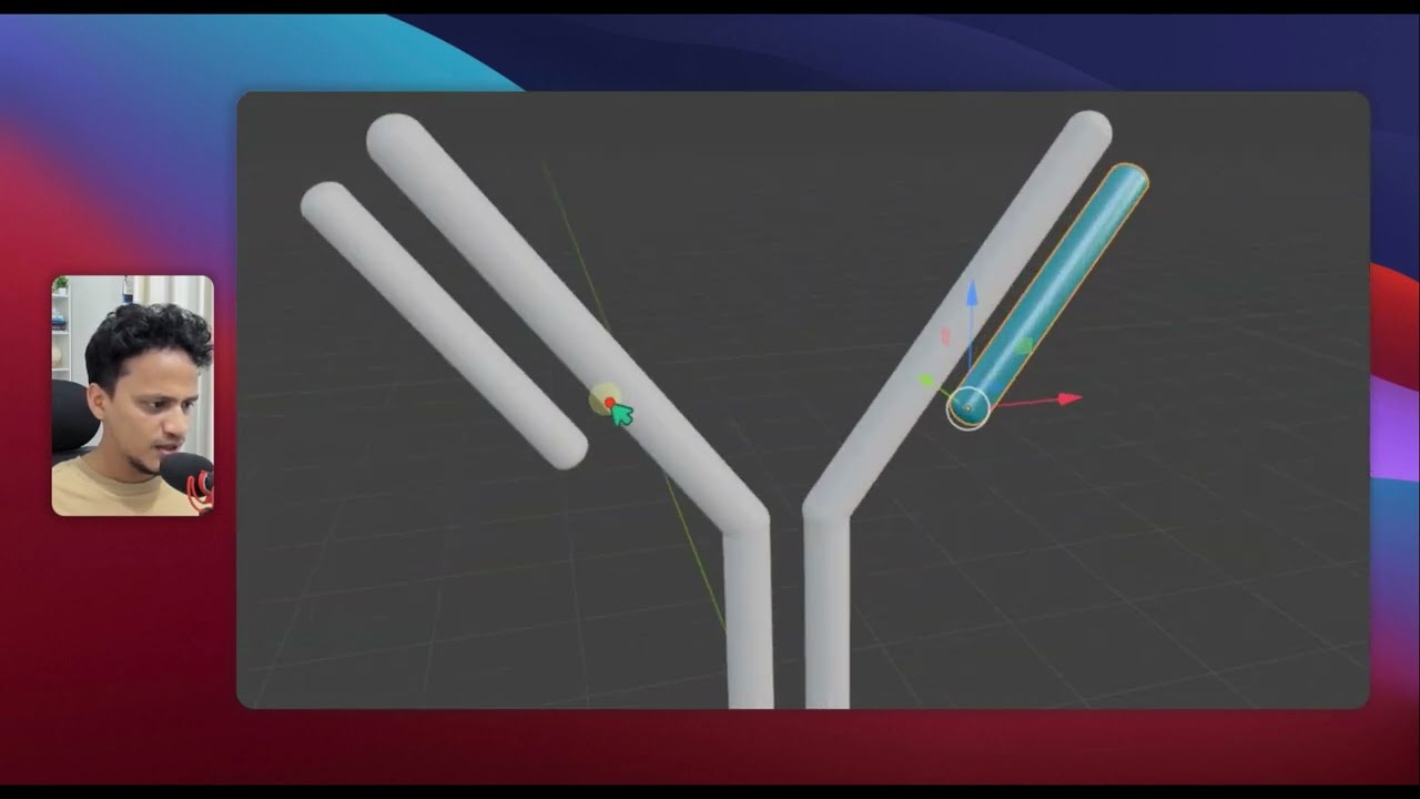 How to create antibody based sensor in Blender ? |Scientific Illustration | Scidart