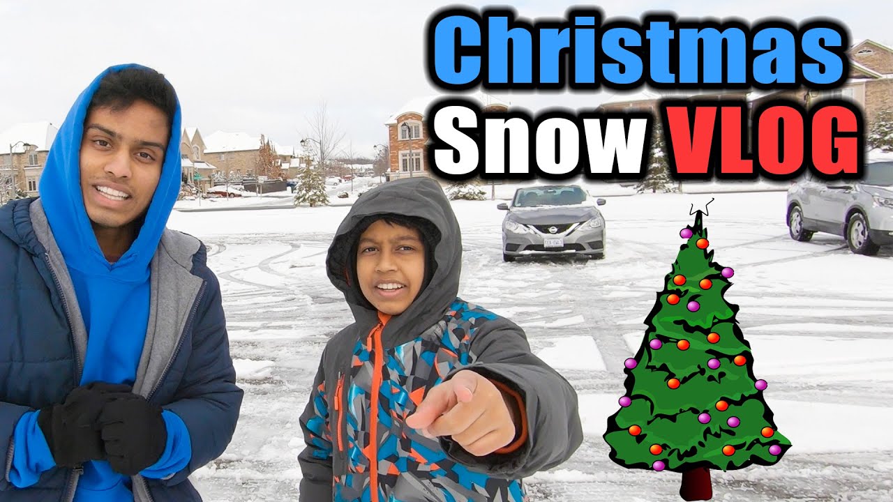 Canada Christmas Snow VLOG 🥳 | VelBros Tamil