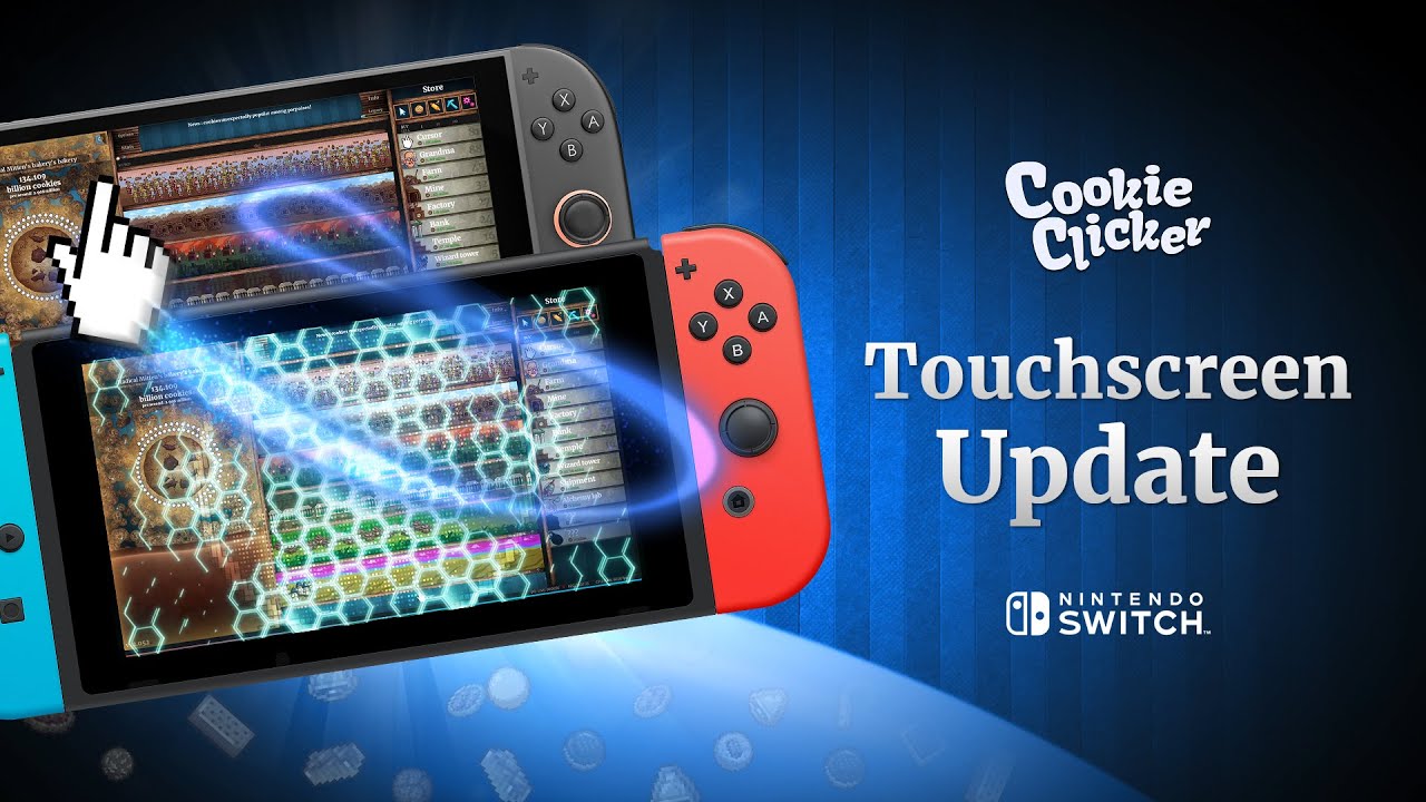 Cookie Clicker Touchscreen Update for Nintendo Switch!