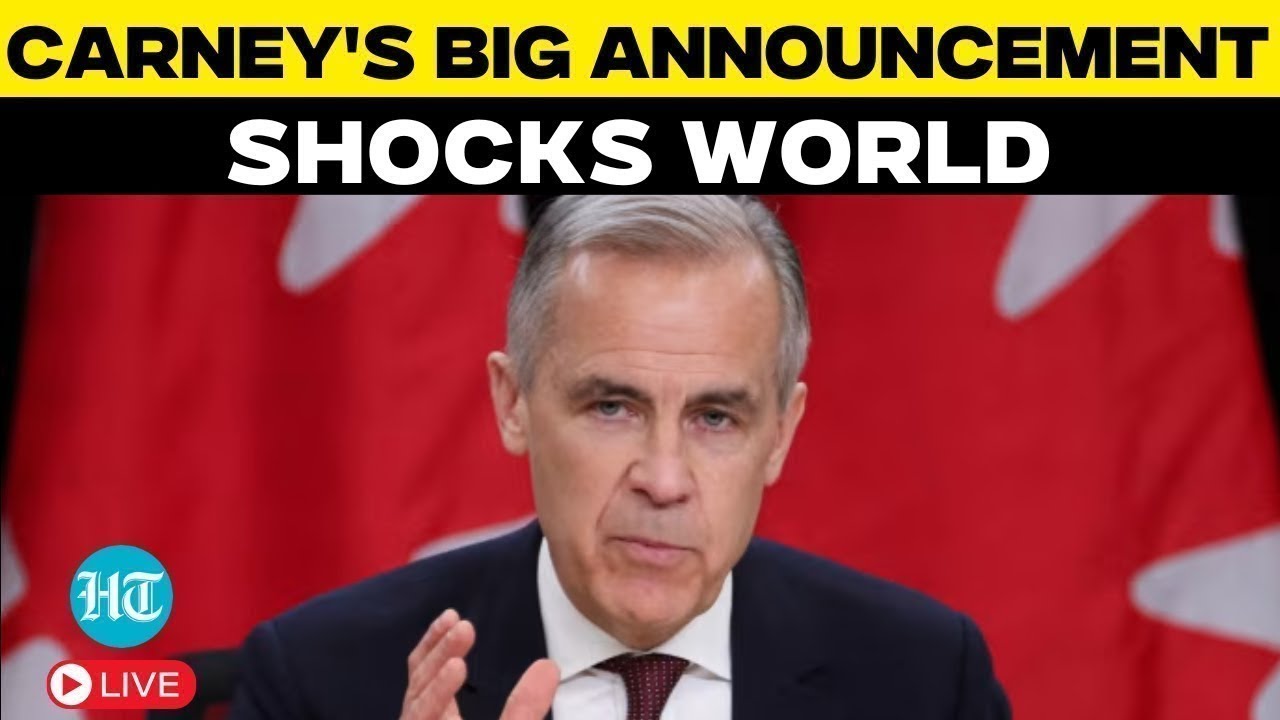 Mark Carney LIVE: Canadian PM Makes A Huge Announcement | Donald Trump | White House | Trump Carney