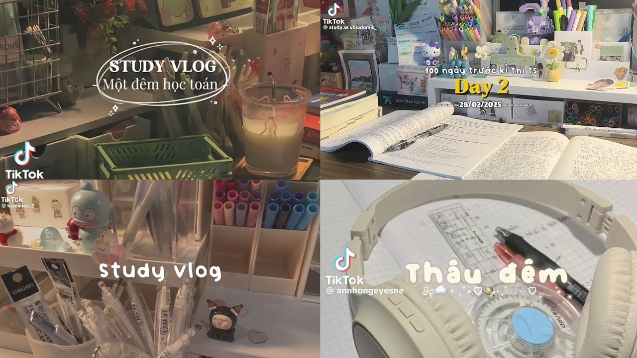 Studytok🎓 | Cố gắng không ngừng, nỗ lực hết mình, kiên định với mục tiêu – thành công sẽ đến! 📖💪