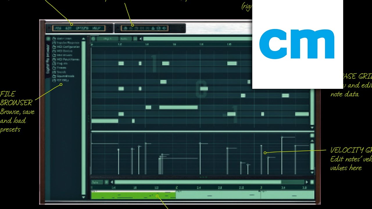 FREE VST/AU arpeggiator: Squaredheads Nora CM